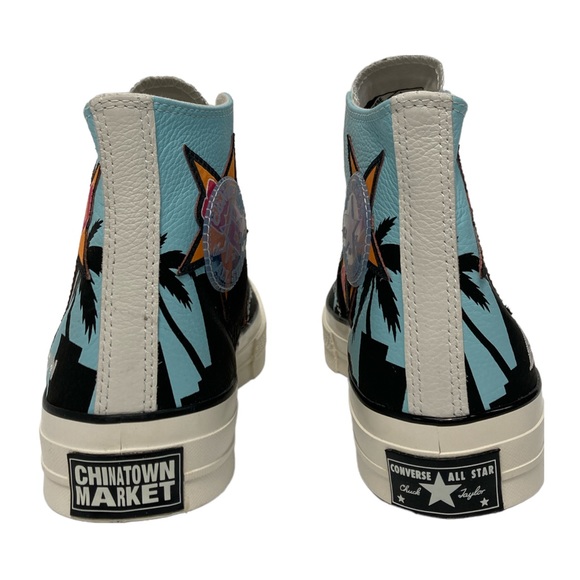 Converse Chuck 70 Hi Poolside Black Egret Color Unisex - Picture 3 of 4